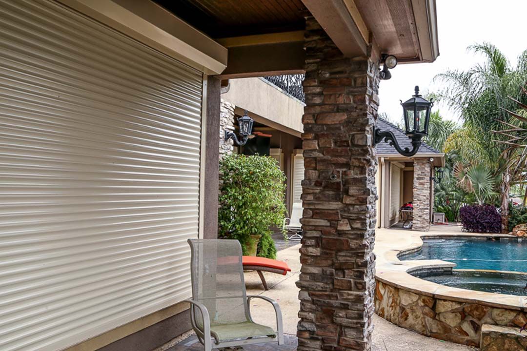 Enviroblind Shutters on a Vacation Home